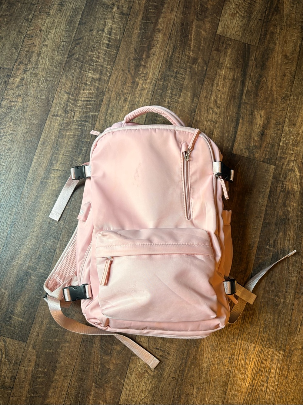 Pink Travel Backpack - Compact Women’s Travel Bag